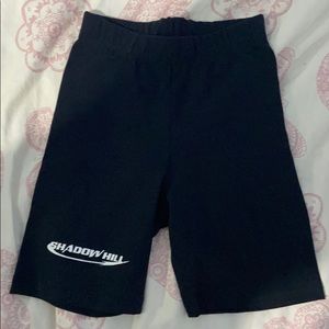 BRAND NEW Shadow Hill Biker Shorts - Jade Black